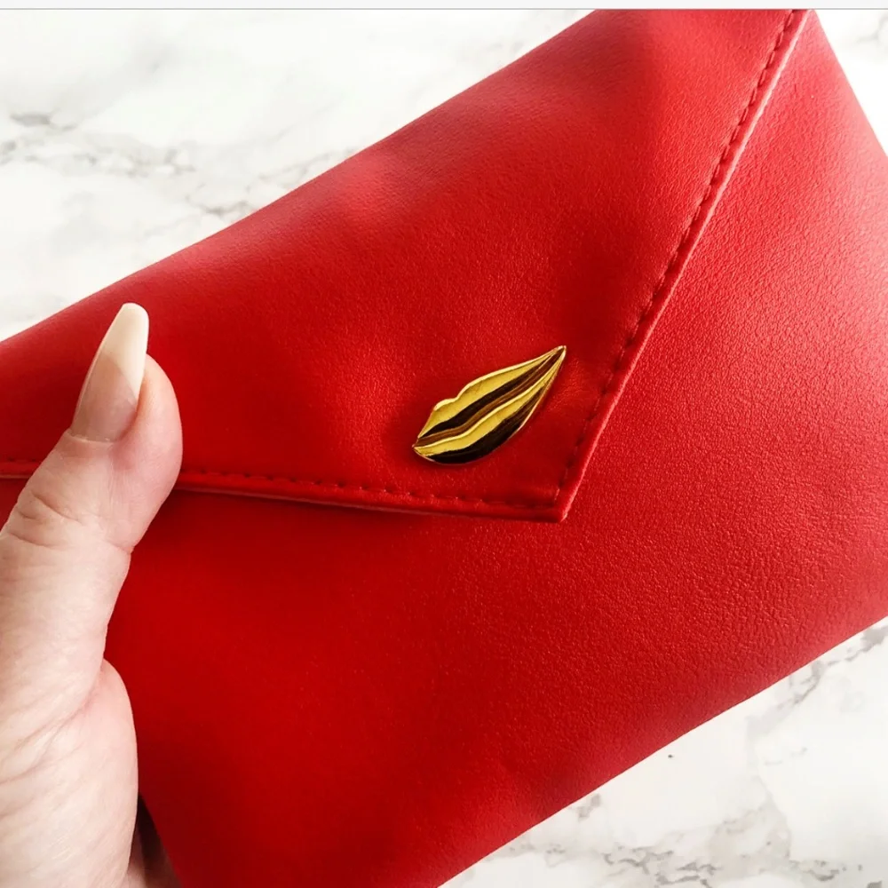 IPSY LOVE LETTER GLAM COSMETIC CLUTCH BAG